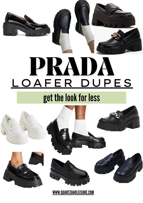 prada loafer dupe reddit|Prada monolith boots dupe.